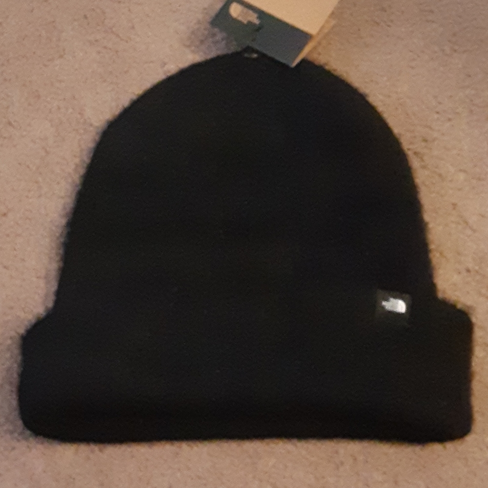 North face plush beanie